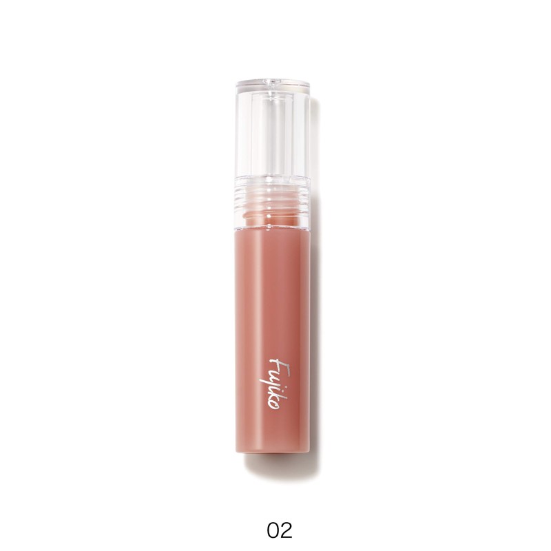 Fujiko Nuance Wrap Tint 02, Coral Rose, Lipstick, 0.1 oz