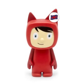 tonies Creative Audio Character - Kids Learning Toys with up to 90 Minutes of Customisable Content for Children, Red Fair