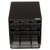 Safco Onyx Hospitality Organizer, 3 Drawers, For Snacks, Coffee Pods,