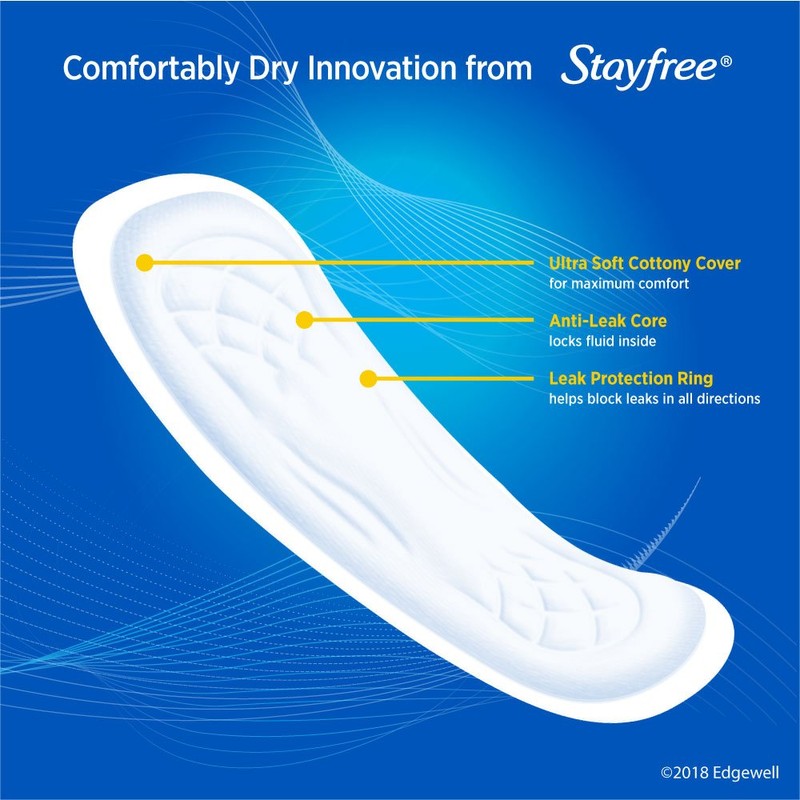 Stayfree Maxi Super Long Pads For Women, Wingless, Reliable Protection