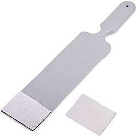 AE Quality Tools Long-Handle Paddle Scraper with Extra Pad Replacement Auto Window Film Tinting Tool with Scotch Scrubber Window Vinyl Wrap Sheet Squeegee