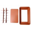 Brownie Pan, Non Stick Brownie Pans With Dividers, 18 Pre-slice