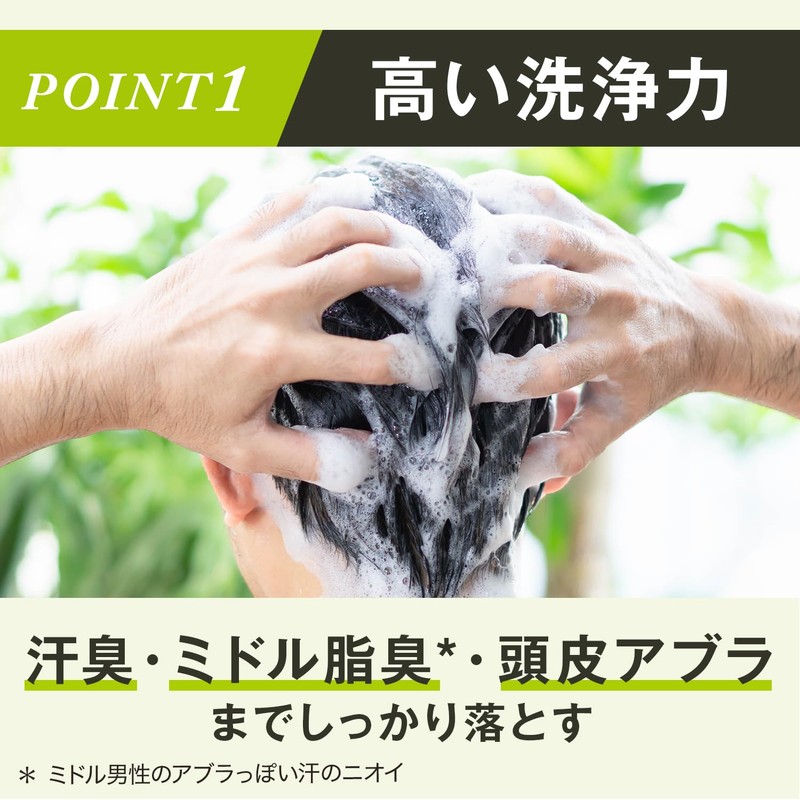 LUCIDO (ルシード) 【医薬部外品】 Medicated Scalp Deo Shampoo Herbal Citrus [