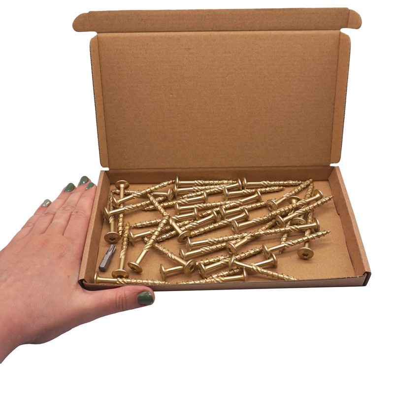 (Pack of 40 pcs) Galvanized Steel 6.0 x 60 mm