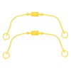 PATIKIL ISO-A 1/4 Hydraulic Coupler Female Dust Cap and Female