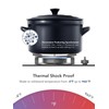 LE TAUCI 3 qt Ceramic Dutch Oven for Bread Baking