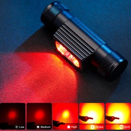 sofirn Bright Led Headlamp Rechargeable, H05B 1200 Lumens Lightweight Head Flashlight with Red Light, Adjustable Headband, 180 Degree Movable Tilt, Head Lamp for Adults Camping Hiking Fishing