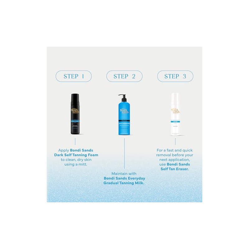 Bondi Sands espuma autobronceadora | ligero, espuma autobronceadora enriquecida con