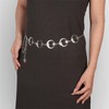 JJDreams Ladies Boho Silver Moon Waist Chain Chain Belt Waist