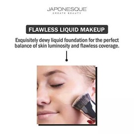 Japonesque Luminous Foundation Flawless Liquid Foundation, 01    .84 fl oz