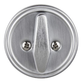 BRINKS Commercial - Single Cylinder Deadbolt Lock, Satin Chrome Finish - Meets ANSI Grade 1 Standards and has 3-Hour UL Fire Rating