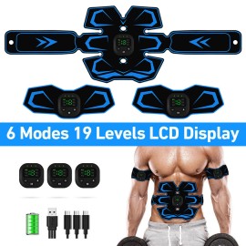Unbranded ABS Stimulator Toner Fitness Belts Exerciser EMS Abdominal Muscle Toning Trainer