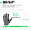 WESTWOOD FOX Guantes de Ciclismo para Hombre, Guantes Deportivos, Acolchados,