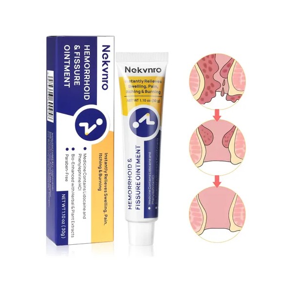 Crema Para Hemorroides Alivio Del Dolor,picazón, Inflamación