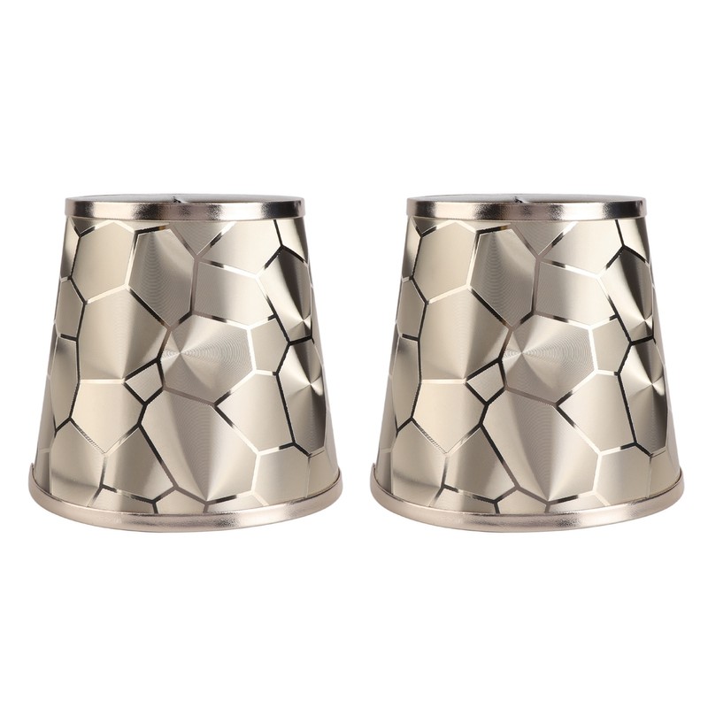 2PCS Drum Lamp Shade E14 PVC Modern Decorative Small Barrel