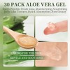 30 Pack Aloe Vera Gel - 99% Pure & Soothing
