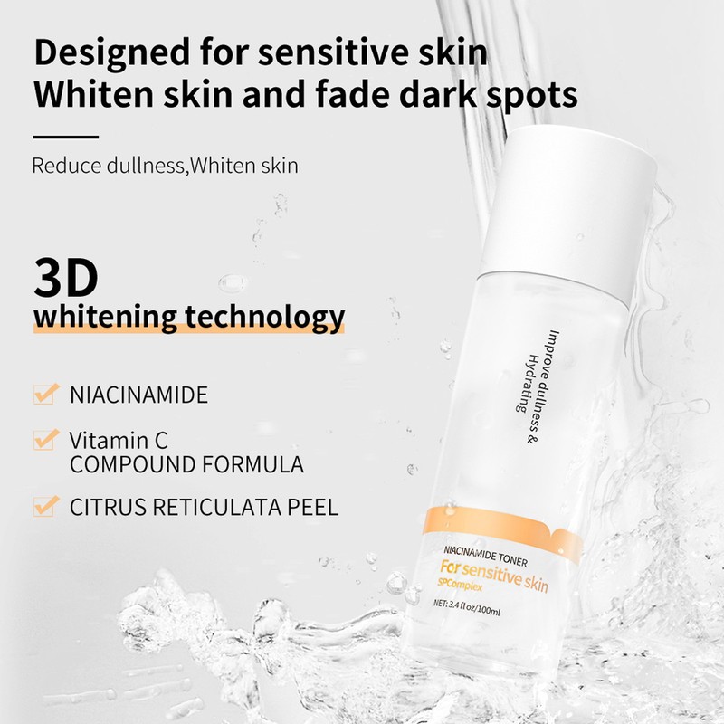 Niacinamide Toner Moisturizing Brightening Whitening Hydrating Improve Dullness Niacinamide Toner