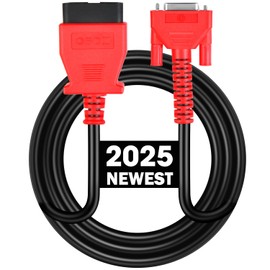 Autel OBD2 Main Test Cable, Original 5.6FT/ 1.7M 16 Pin OBDII Diagnostic Testing Connector DB15 fit 808 Series, MK808 MK808S MK808Z MX808 MX808S DS708 DS808 MS905 MS906 MS908 MP808 MP808S IM508S IM508