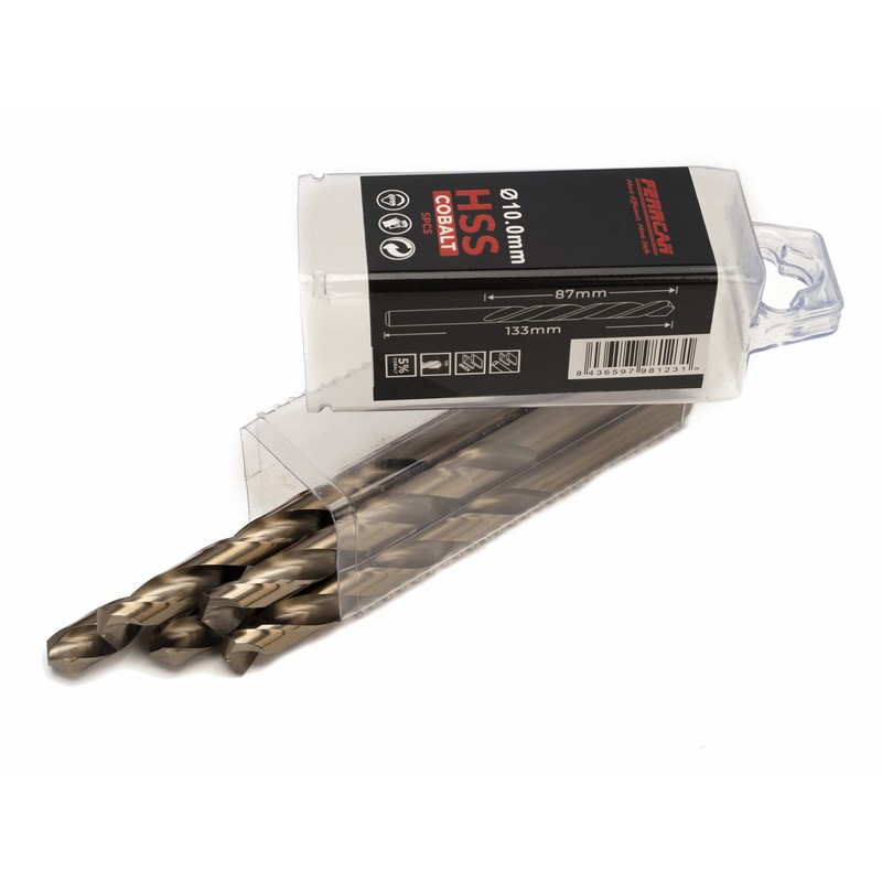 Ferrcan HSS Metal Drill Bit DIN338 M35 Cobalt 7-13 mm