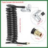 Motoforti Flexible Tyre Inflator Hose with Lock on Chuck 0.31"