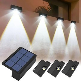 (2023 Innovation Version) Solar Light, Stylish, Doorplate Light, Retromounted, Solar, Signboard Light, Outdoor, Waterproof, Easy Installation, Suitable for Gardens, Stairs, Passages, Backyard,