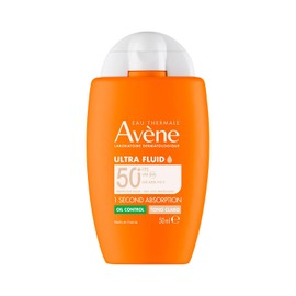 Avene Protector Solar Facial Dermatológico Color Ultra Fluid Oil Control Fps50 Bloqueador Piel Grasa Mixta Efecto Mate Durante Horas Anti Brillo Tono