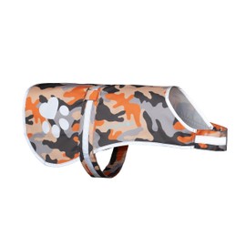 SafetyPUP XD Dog Reflective Vest – Hi-Vis Fluorescent Visibility That Helps to Safeguard Your Pet On/Off Leash in Urban & Rural Areas (Camo, Medium)