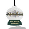 New Orleans City Skyline Christmas Tree Ornament – Premium Acrylic