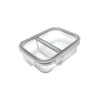 Felio 20700 Heat Resistant Food Container, 2 Divided M18.9 fl