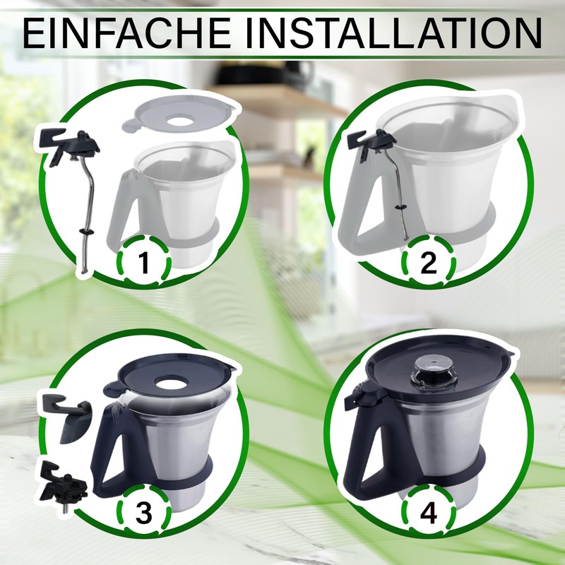 ONIX TECH Safety Lever Mixer Tap for Vorwerk Thermomix TM21