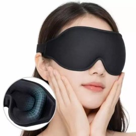 머리조절 기내용 눈안대 수면안대 아이마스크 암막 여행용 [각진형] Head Adjustment Indoor Eye Mask Sleep Mask Eye Mask Blackout Travel [Square Shaped]
