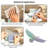 Anti-Collision Alert Stickers Alert Bird Window Clings Prevent People and