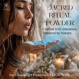 Soul Sticks Protection Ritual Powder – Natural Witchcraft Herbs for Protection Spells, Aura Shielding, Energy Cleansing, Wiccan, Pagan Rituals, Spiritual Defense, Home Blessing (Attract Money)