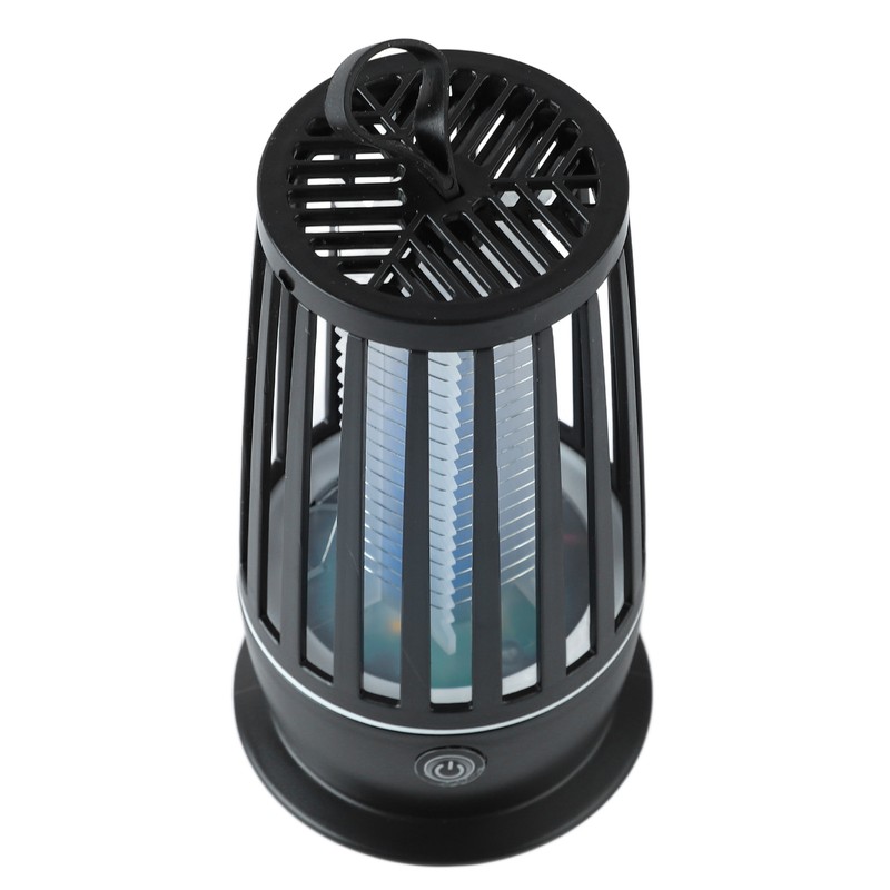 Electric Fly Killing Light PP USB Rechargeable Silent Fly Trap