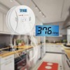 Advanced Carbon Monoxide Detector with LCD Display for Room &