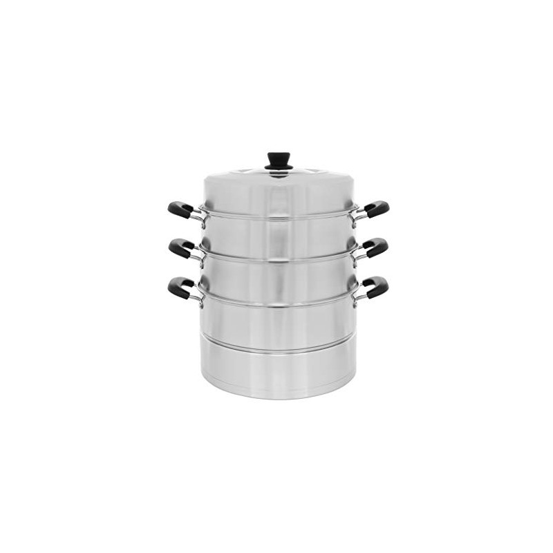 Concord 4 Tier Stainless Steel Steamer Cookware Pot (26 CM)