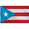 HVATLTL Light Blue Puerto Rico Flag 2x3FT,Heavy Duty 100D Polyester,Vivid