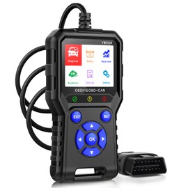 Riokko OBD2 Diagnosegerät, OBD2/EOBD Diagnosegerät Auto, Motor Fehlercodeleser Auto Diagnosegerät, KFZ Auslesegerät Mit Vollen OBD2-Funktionen, Auto Auslesegerät Unterstützt OBDII/EOBD-Protokoll