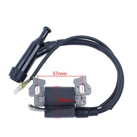 Atunee Ignition Coil Spark Plug with Starter Switch Kit for Honda GX110 GX120 GX140 GX160 GX200 WA20 168F 170F Engine Motor Replace 30500-ZE