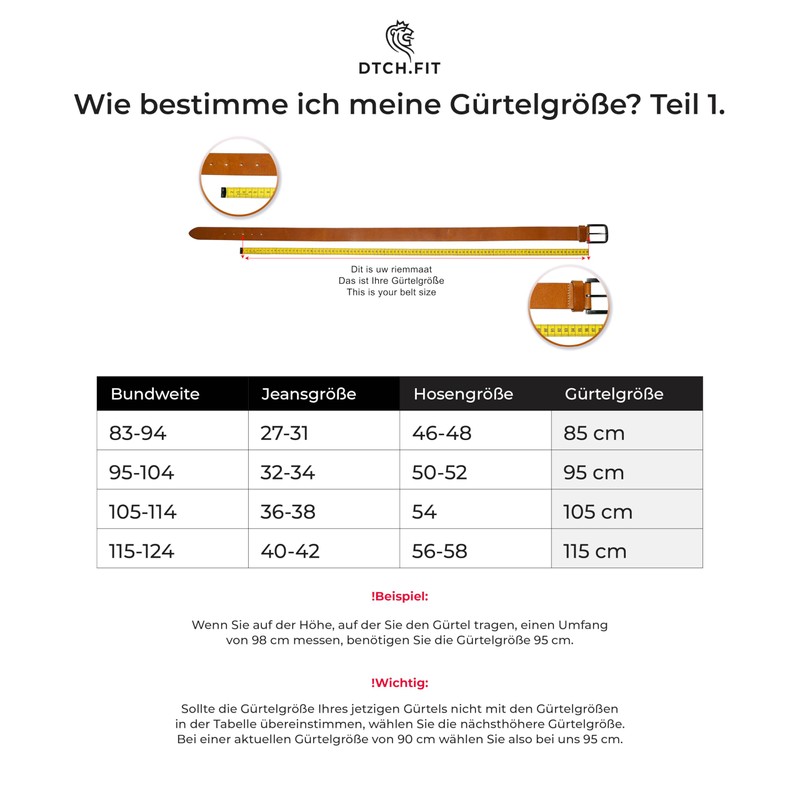 Riemen & Co Bobby Men's Belt Suede Width 3.5 cm,