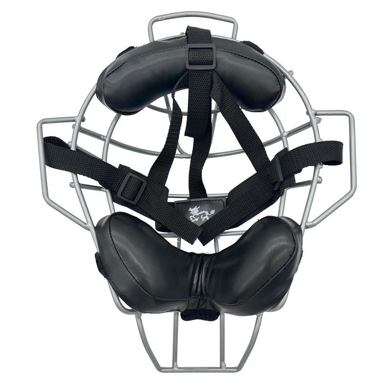 Jadekylin Baseball &t Softball Catcher's mask (Black & Silver)