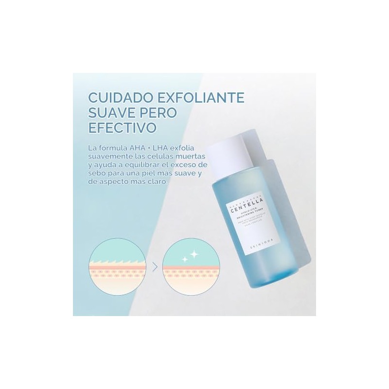 Tónico Iluminador Hyalu‑Cica Madagascar de SKIN1004 – 210 ml