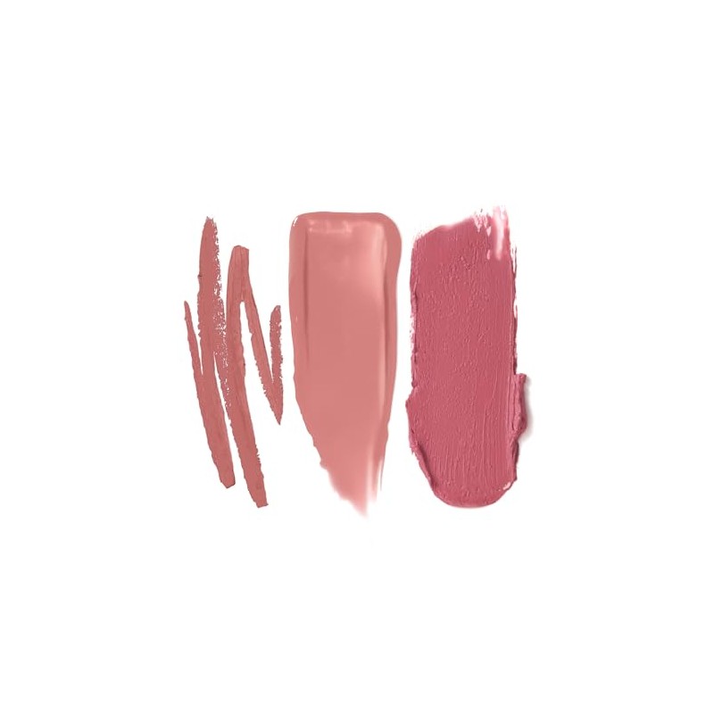 Jouer- Coleccin Bare Rose - Blush Stick, Cream Lip Liner,