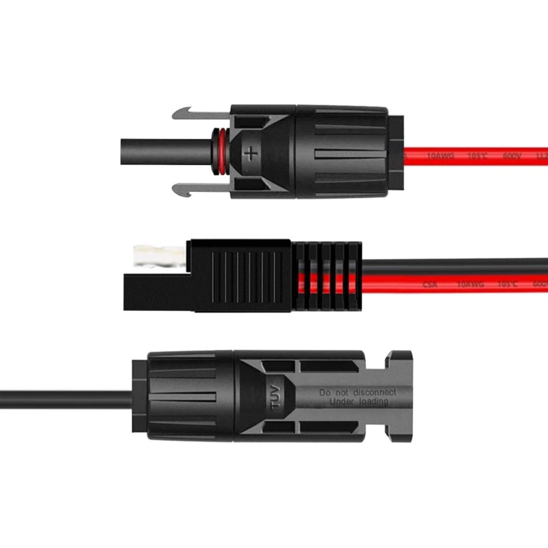 OUOU 30Cm Sae To Sae Solar Connector Cable 10Awg 30A