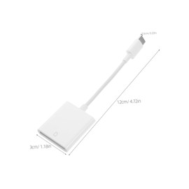 TEHAUX Type C Memory Card Reader High Speed Adapter for Cards Compatible with Smartphones Tablets and Trail Cameras Durable Build for Effortless Data Transfer