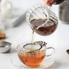SULIVES 2-Pack Tea Strainers, Stainless Steel Fine Mesh with Drip