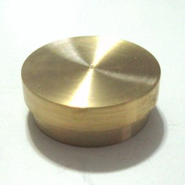 New Okito Brass Coin Box Half Dollar sized Coin Through Solid Metal Magic Trick