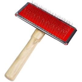 FJmark Shearling Brush Pet Brush Fur Wool Pet Care Shedding Cushion Rug (M)