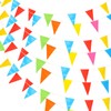 PVC Plastic Bunting Banner | Reusable 50-Metre Outdoor Buntings |