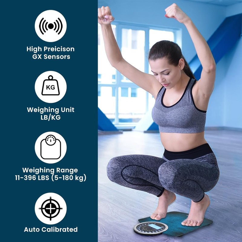 EILISON Highly Advance 2-in-1 Digital & Analog Weighing Scale for